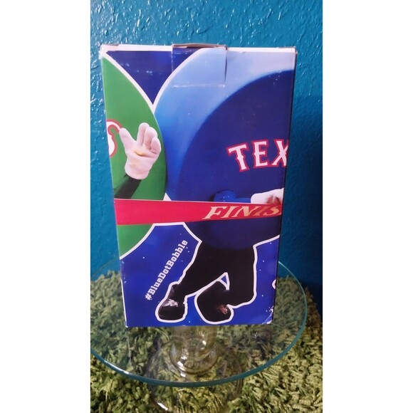 New/Box 2016 Texas Rangers Blue Dot Race Bobblehead Baseball MLB Nitto - Picture 2 of 5